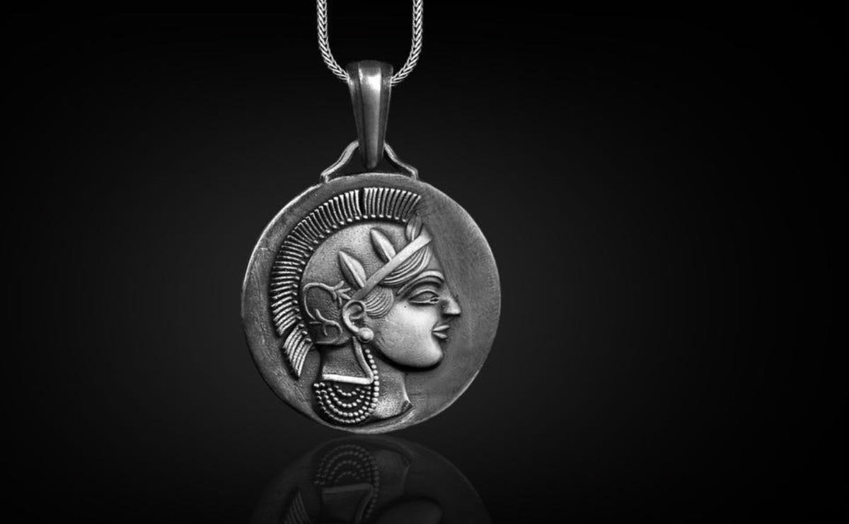 Athena — Wisdom in Armour Pendant
