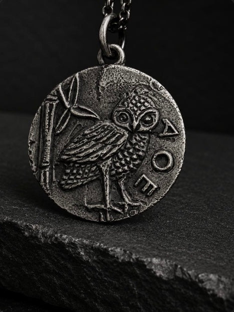 Athena — Wisdom in Armour Pendant